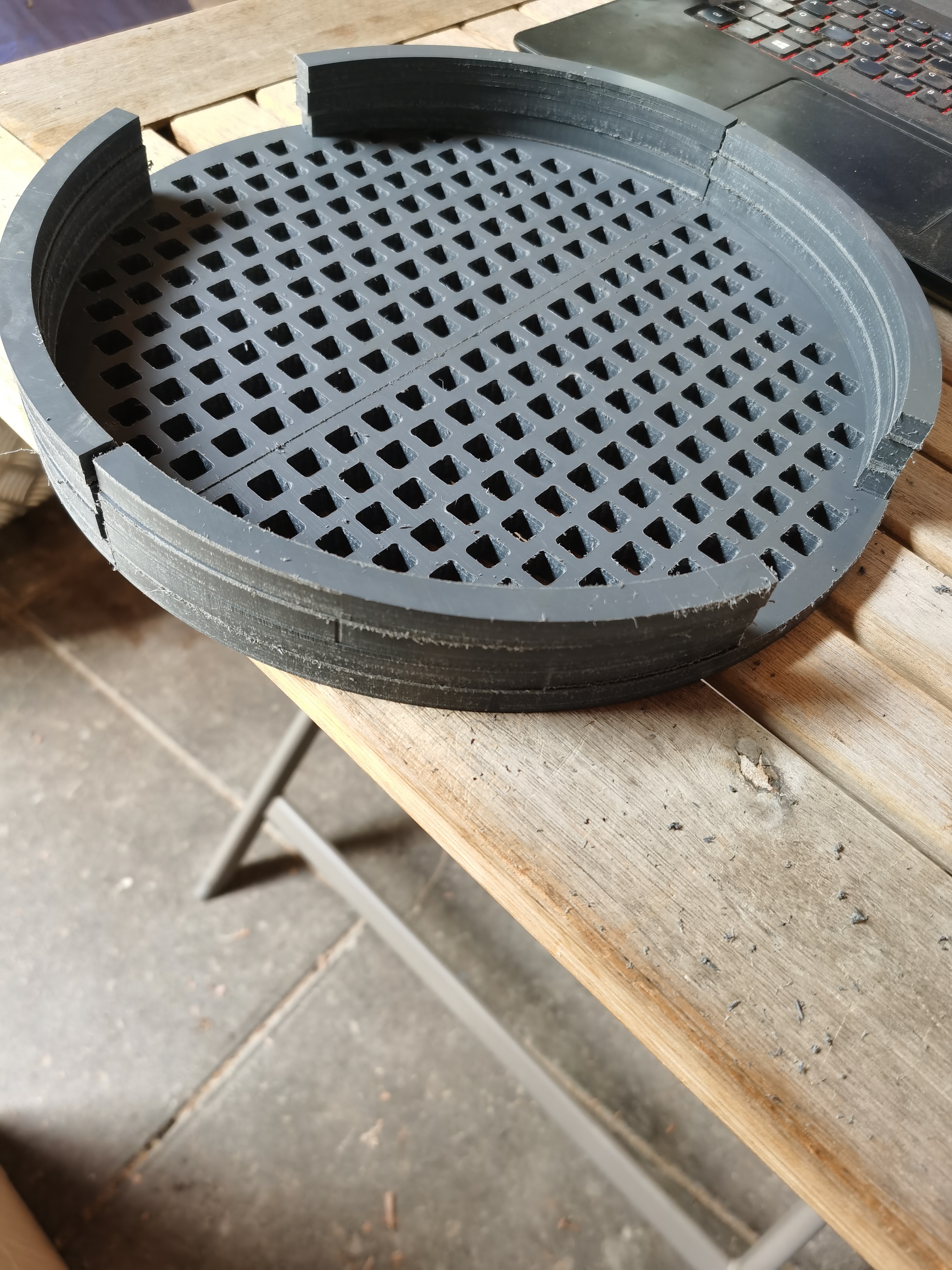 PVC filter for industrial column - 1