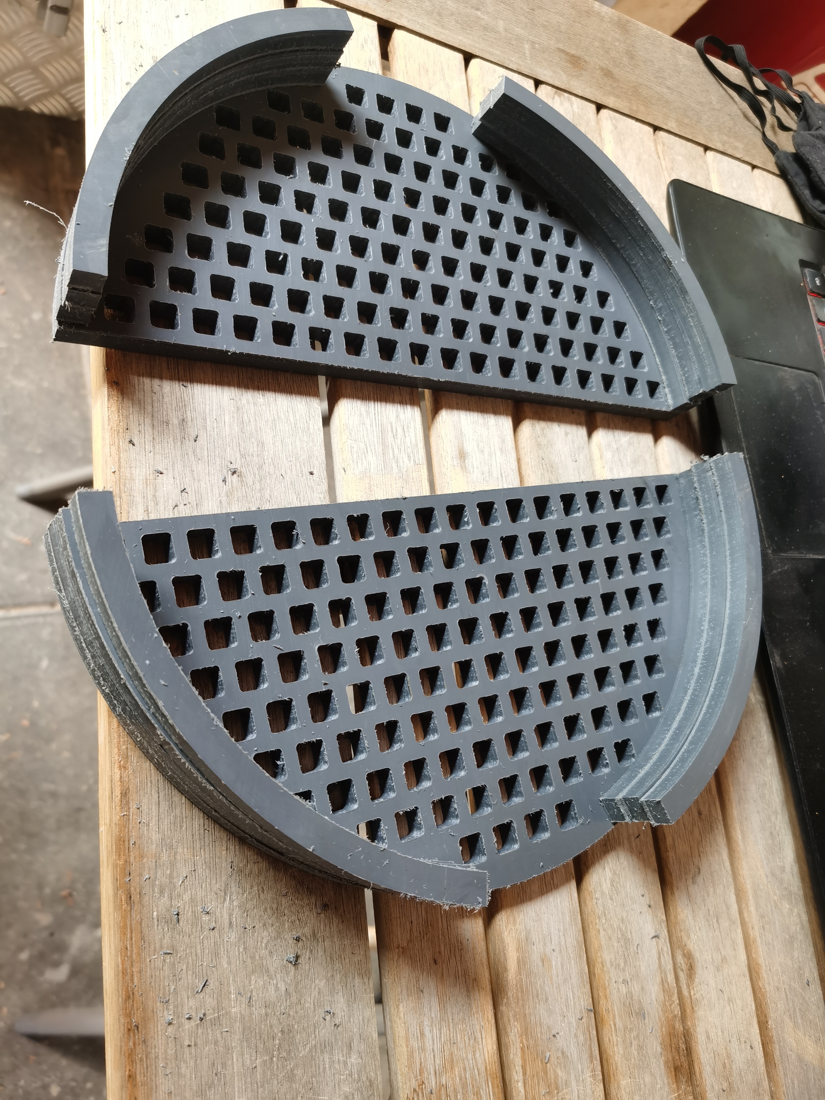 PVC filter for industrial column - 2